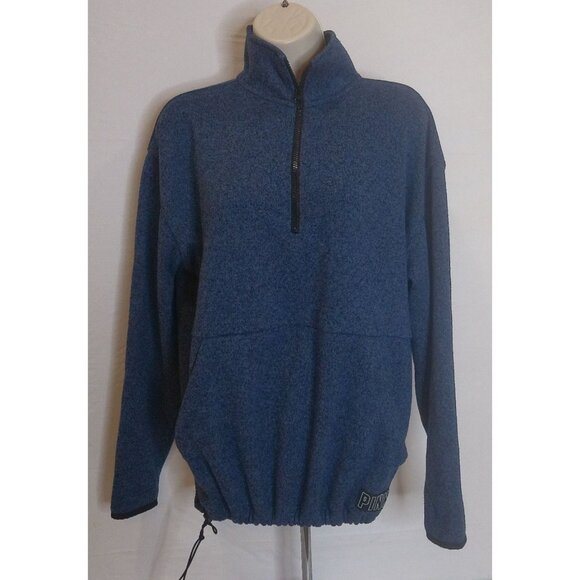Victoria Secret's PINK Blue Fleece Women's XS Pullover - Picture 1 of 7